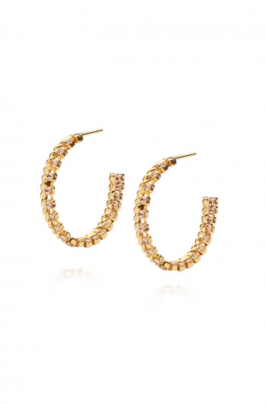 Caroline Svedbom - Kaia Earring - Gold Vintage Rose
