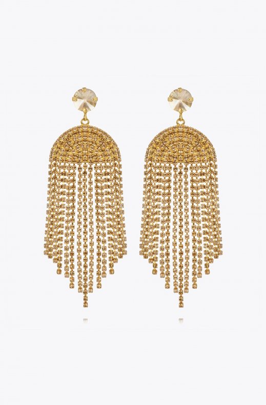 Caroline Svedbom - Melinda Earring Gold Golden Shadow Vintage Rose