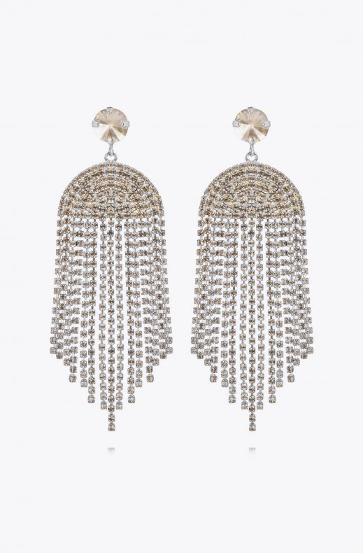 Caroline Svedbom - Melinda Earring Rhodium Golden Shadow Vintage Rose