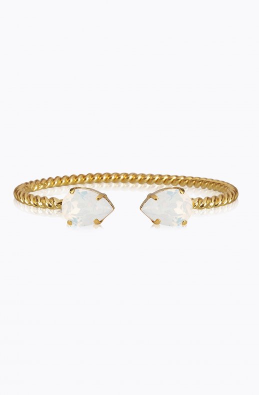 Caroline Svedbom - Mini Drop Bracelet -White Opal Gold