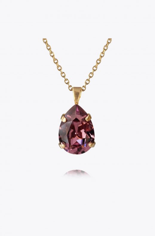 Caroline Svedbom - Mini Drop Necklace - Gold Iris