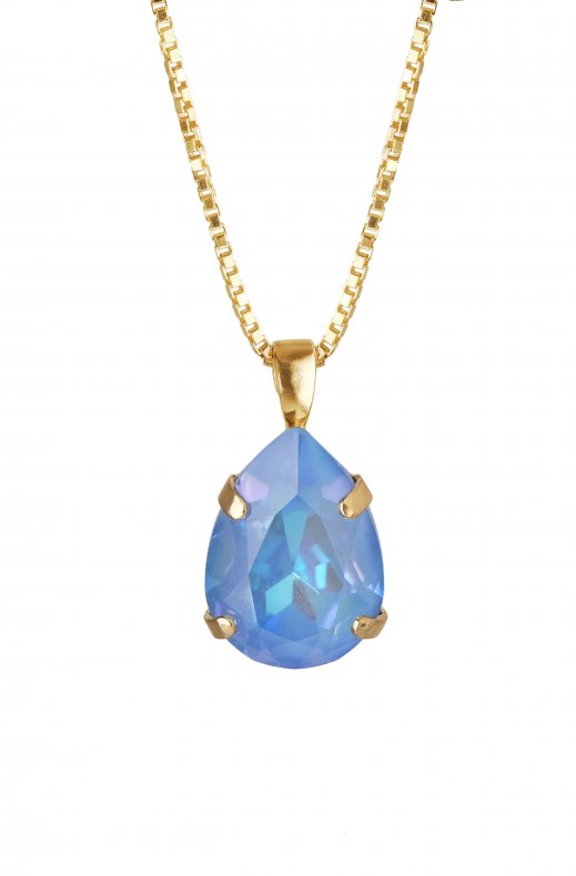 Caroline Svedbom - Mini Drop Necklace Ocean Blue Delite