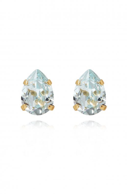 Caroline Svedbom - Mini Drop Studs Gold Light Azore