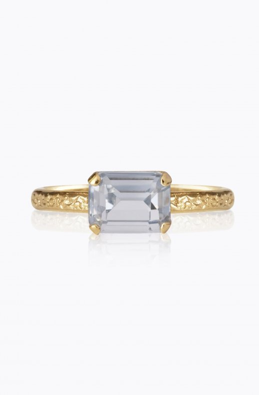 Caroline Svedbom - Naya Ring - Gold Light Sapphire