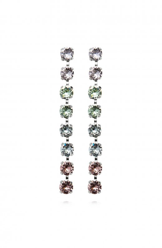 Caroline Svedbom - Nicola Earring - Rhodium Pastel