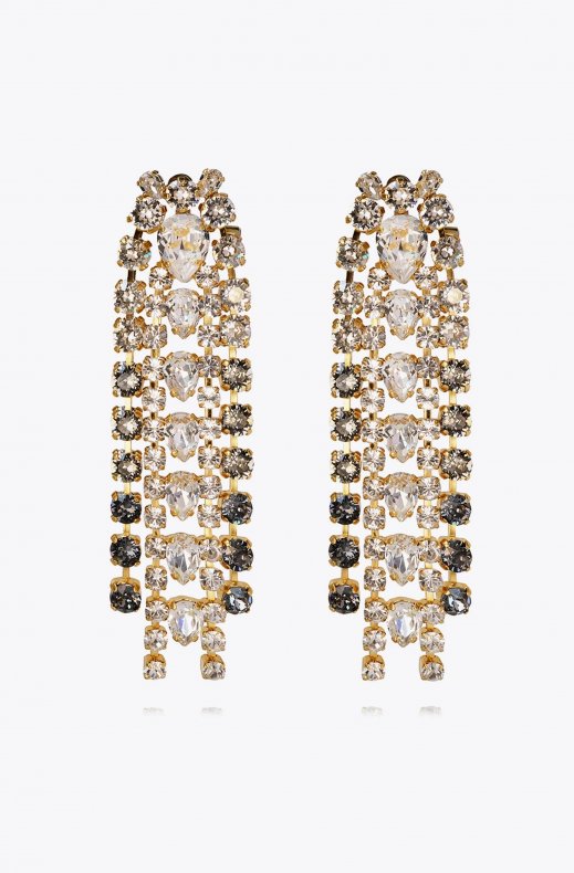 Caroline Svedbom - Penelope Earring - Gold Blackshade Combo