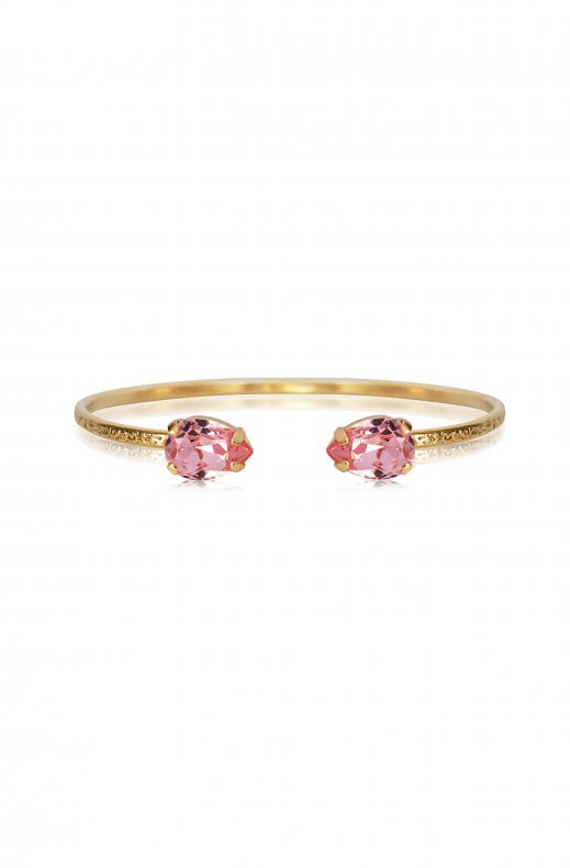 Caroline Svedbom - Petite Drop Bracelet Gold Light Rose