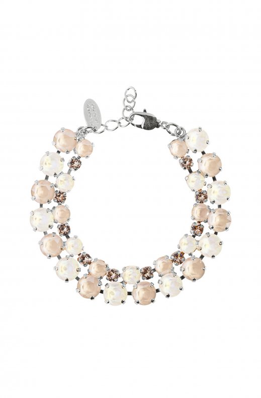 Caroline Svedbom - Pomona Bracelet - Rhodium Light Delite
