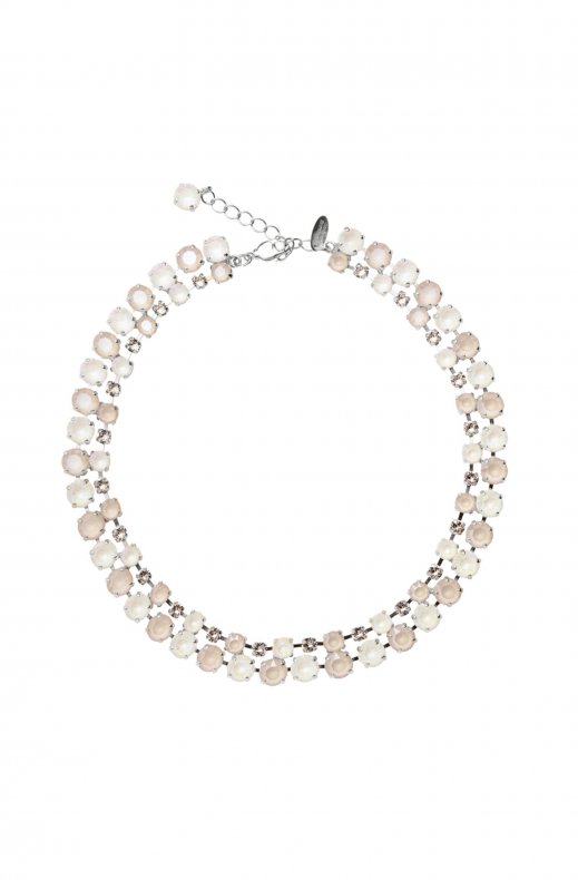 Caroline Svedbom - Pomona Necklace - Rhodium Light Delite