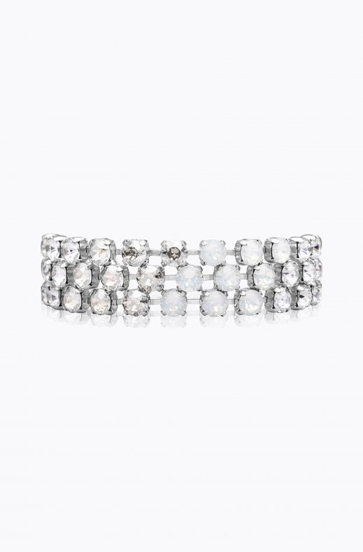 Caroline Svedbom - Rosanna Bracelet - Rhodium White combo