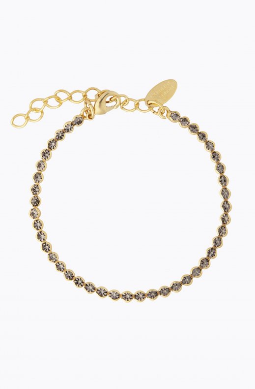 Caroline Svedbom - Siri Bracelet - Gold Black Diamond