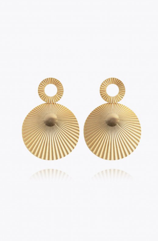 Caroline Svedbom - Soleil Earrings - Gold