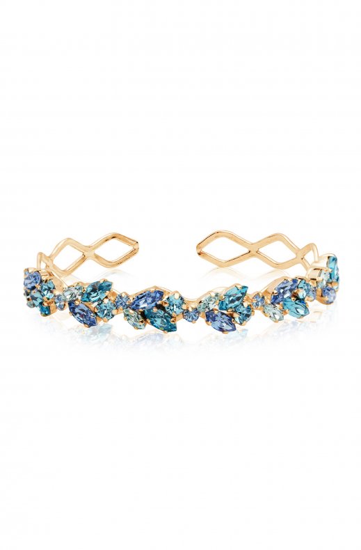 Caroline Svedbom - Stella Bracelet - Gold Blue Combo