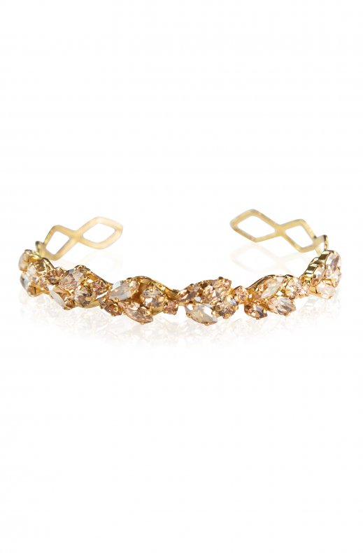 Caroline Svedbom - Stella Bracelet - Gold Silk Combo