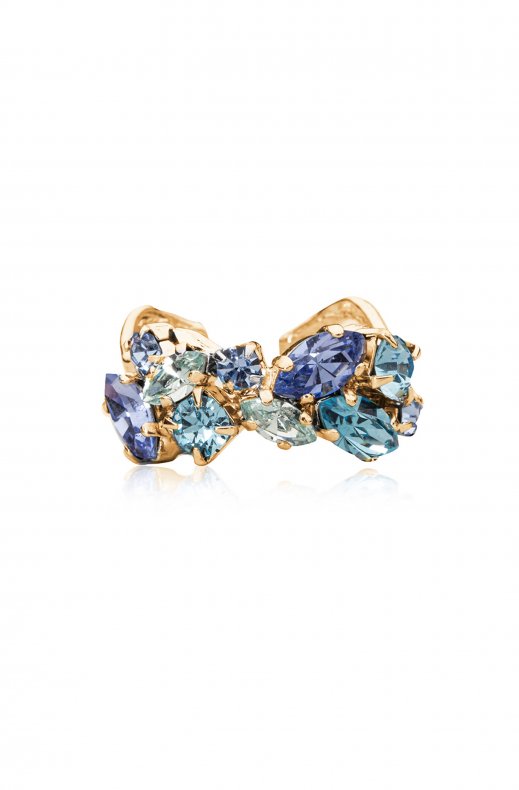 Caroline Svedbom - Stella Ring - Gold Blue Combo