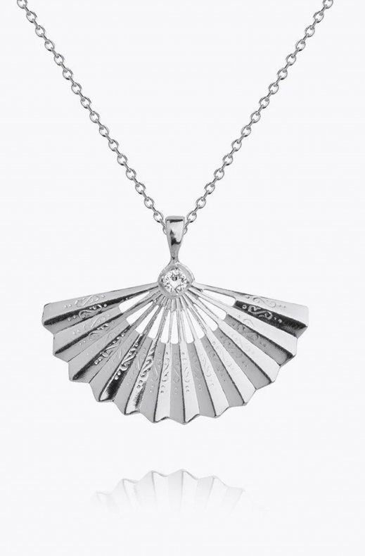 Caroline Svedbom - Sunfeather Necklace - Rhodium