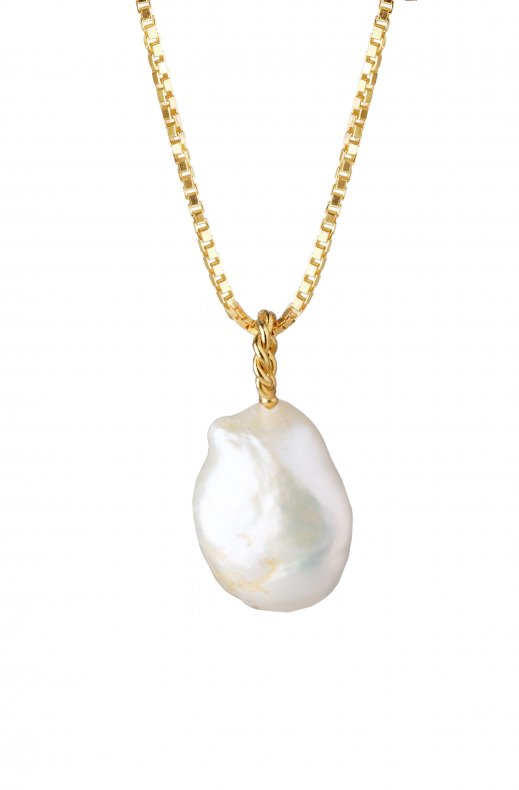 Caroline Svedbom - Thea Necklace Gold Pearl