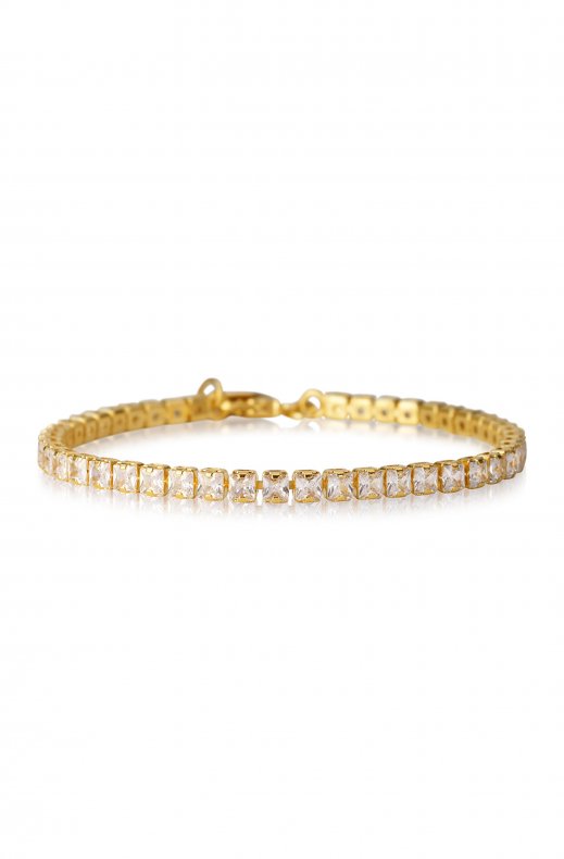 Caroline Svedbom - Zara Bracelet - Gold Crystal