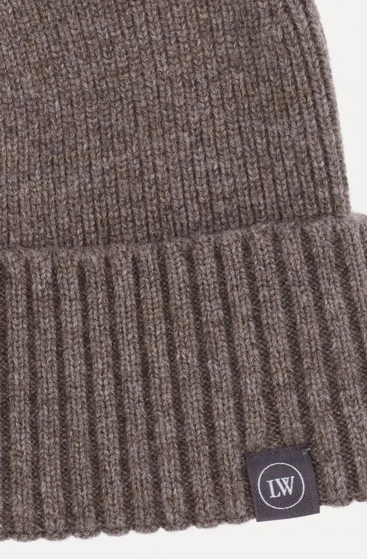Less Worries - Cashmere Blend Beanie - Nougat