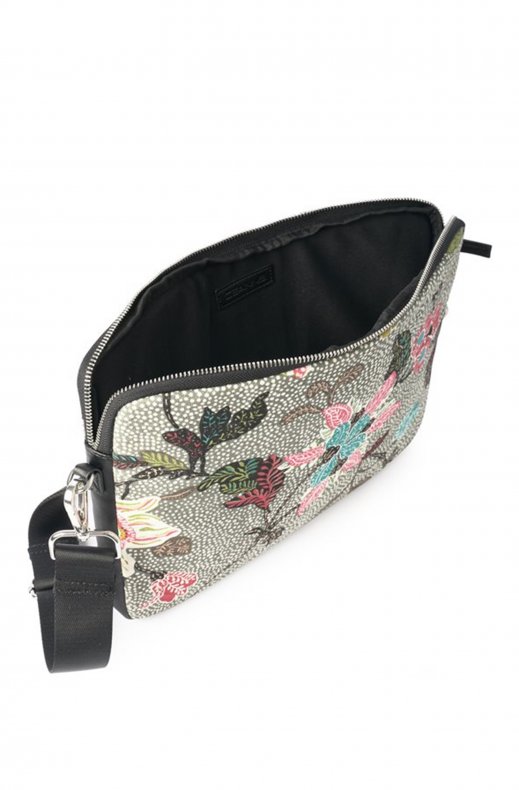Ceannis - Computer case grey flower linen