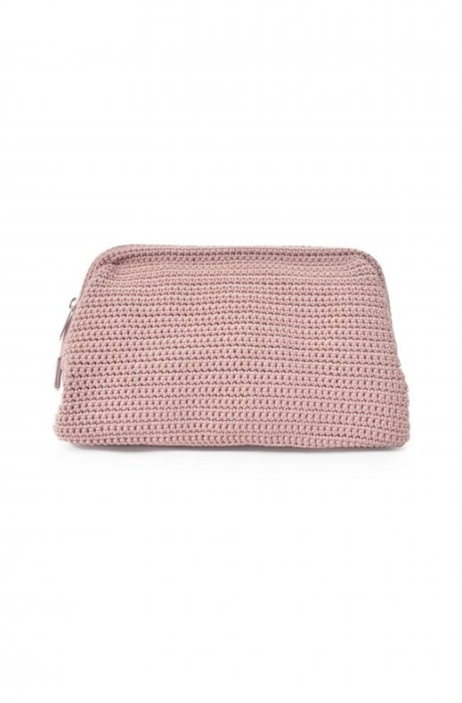 Ceannis - New cosmetic bag crochet soft pink