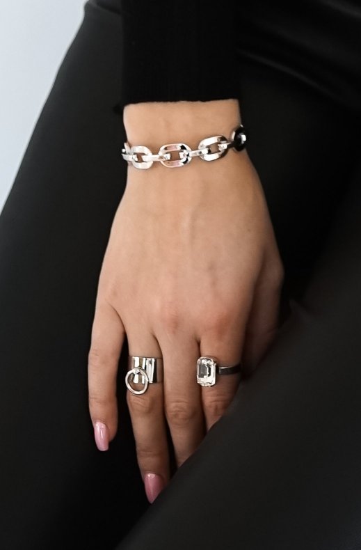 Jane and Sophie - chain bracelet silver