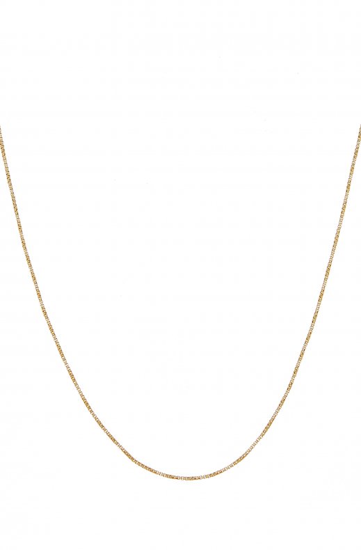 CU Jewellery - Letter Chain Gold 38-40