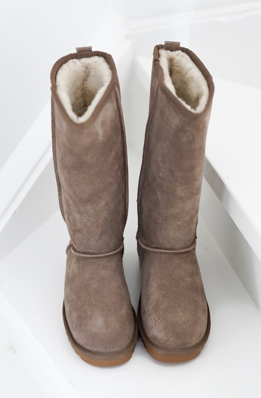 Colors of California - Mid Suede Winter Boot - Taupe HCY22