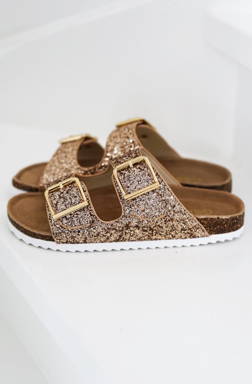 Colors of California - Bio Sandal Glitter BIO035 - Pink Gold