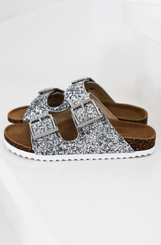 Colors of California - Bio Sandal Glitter BIO035 - Silver