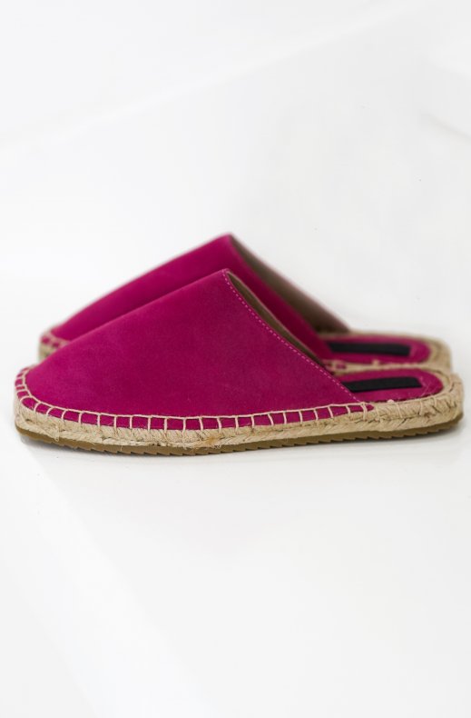 Colors of California - Espadrille Suede ESPA01 - Fuxia