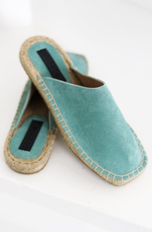 Colors of California - Espadrille Suede ESPA01 - Sage