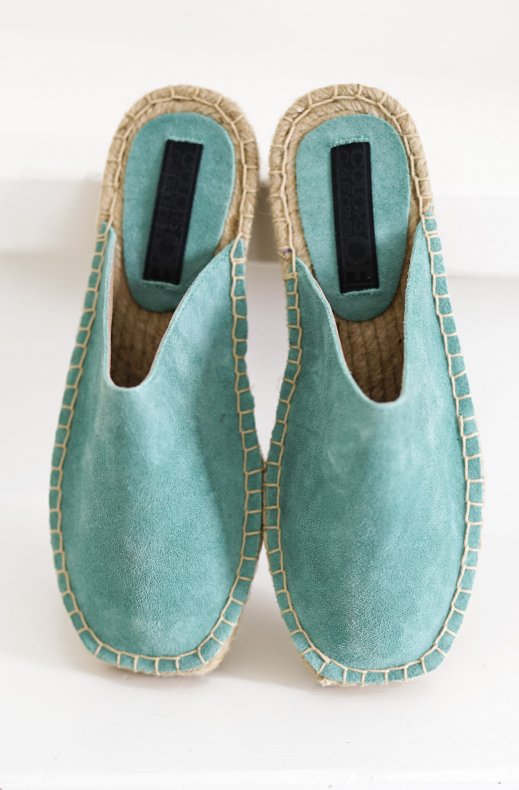Colors of California - Espadrille Suede ESPA01 - Sage