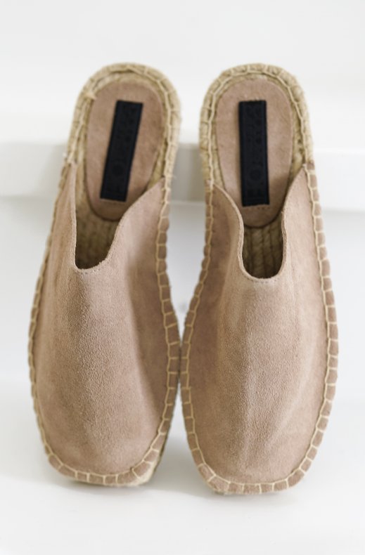 Colors of California - Espadrille Suede ESPA01 - Taupe