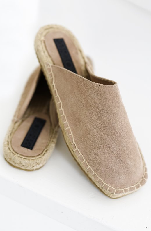 Colors of California - Espadrille Suede ESPA01 - Taupe