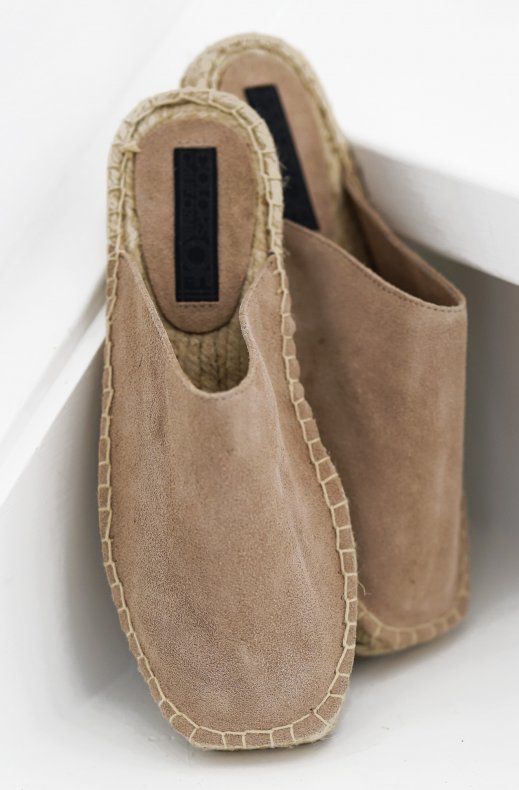 Colors of California - Espadrille Suede ESPA01 - Taupe