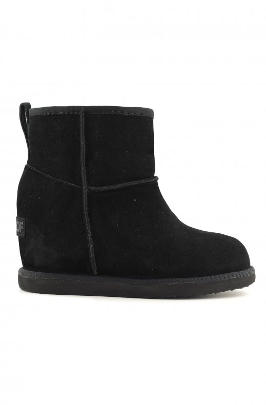Colors of California - Winter Wedge Suede - Black