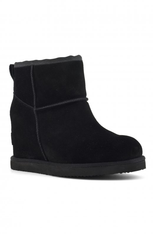 Colors of California - Winter Wedge Suede - Black