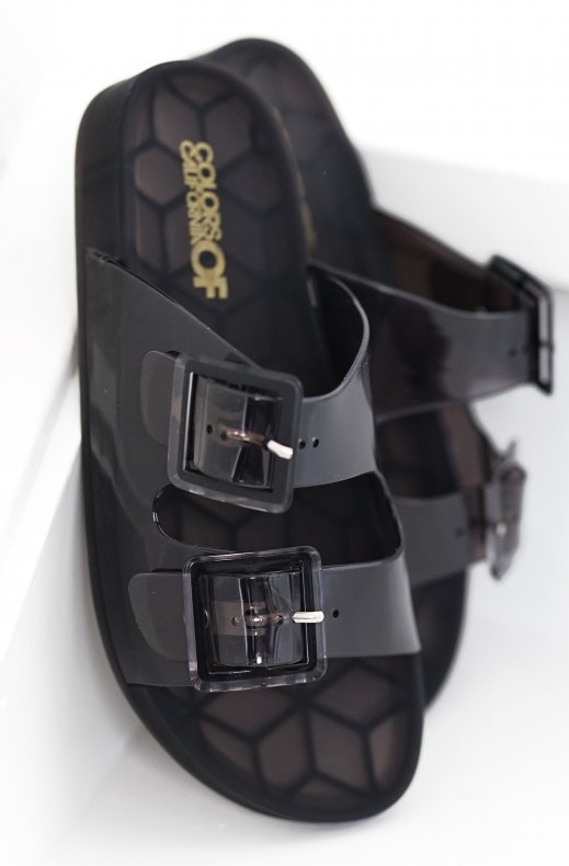 Colors of California - Jelly Sandal - Black