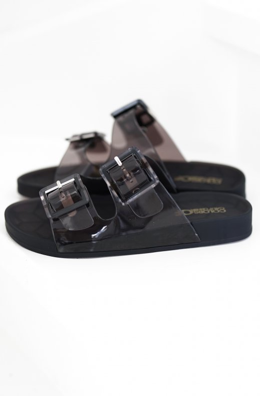 Colors of California - Jelly Sandal - Black