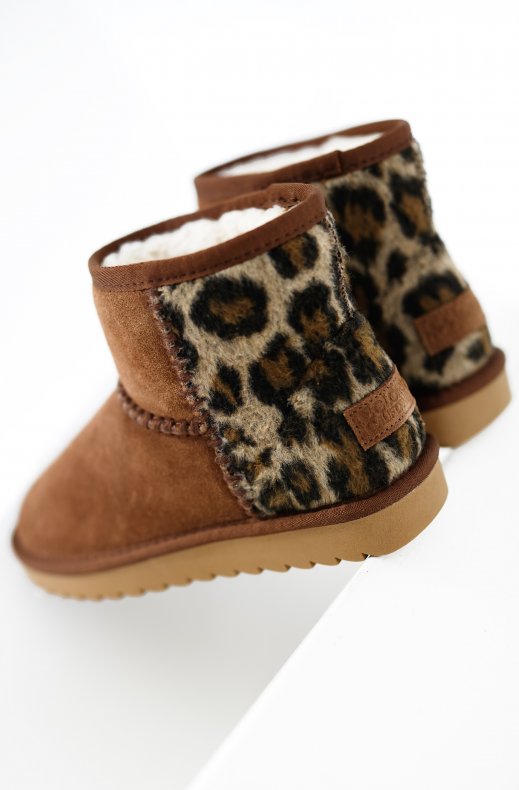 Colors of California - Winter Boot Wool and Suede Brown