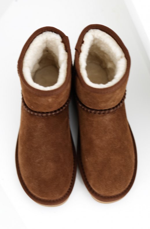 Colors of California - Winter Boot Wool and Suede Brown
