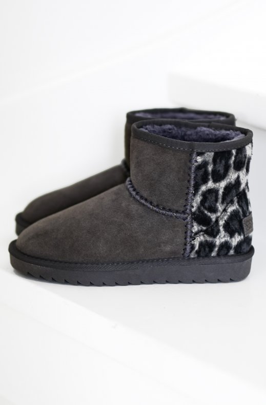 Colors of California - Winter Boot Wool and Suede Grey