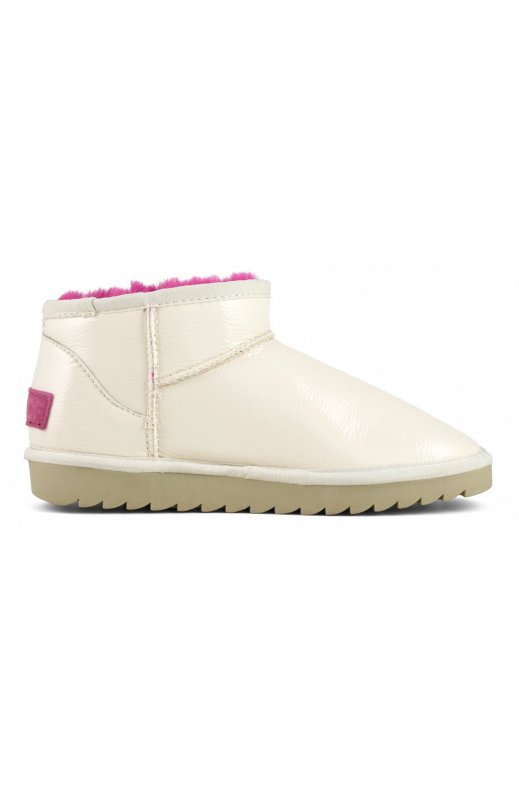 Colors of California - Winter Boot Naplack White