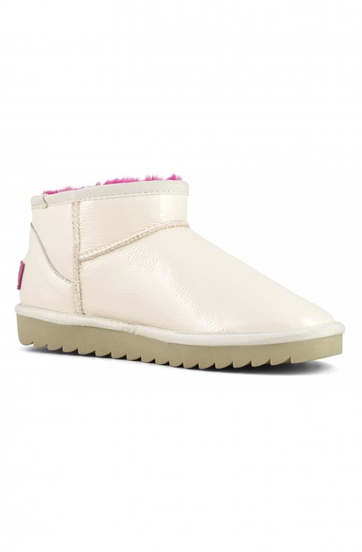 Colors of California - Winter Boot Naplack White
