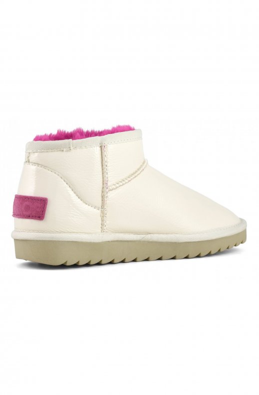 Colors of California - Winter Boot Naplack White