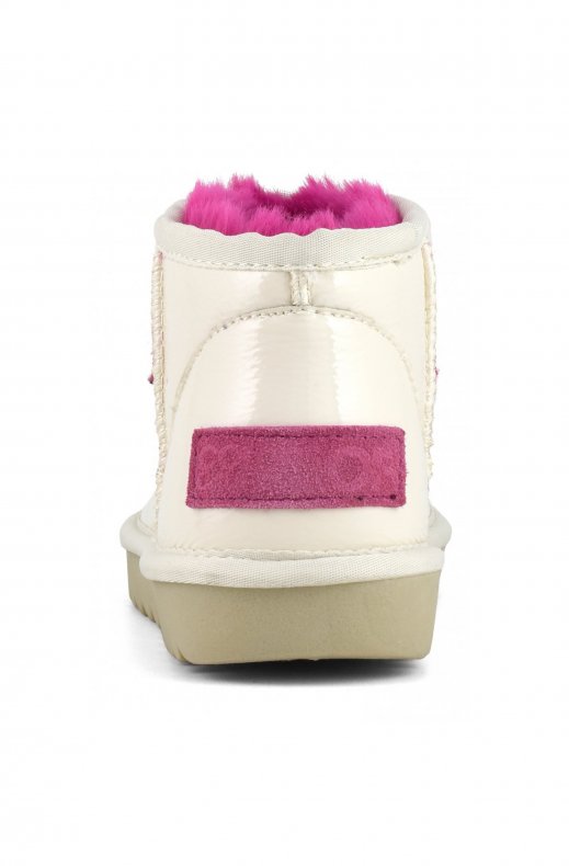 Colors of California - Winter Boot Naplack White