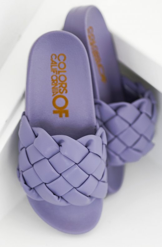 Colors of California - Slide with Braided Upper - Lil