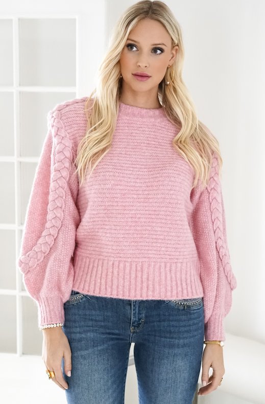 Copenhagen Muse - Carmen Diva Sweater Knitted - Pink