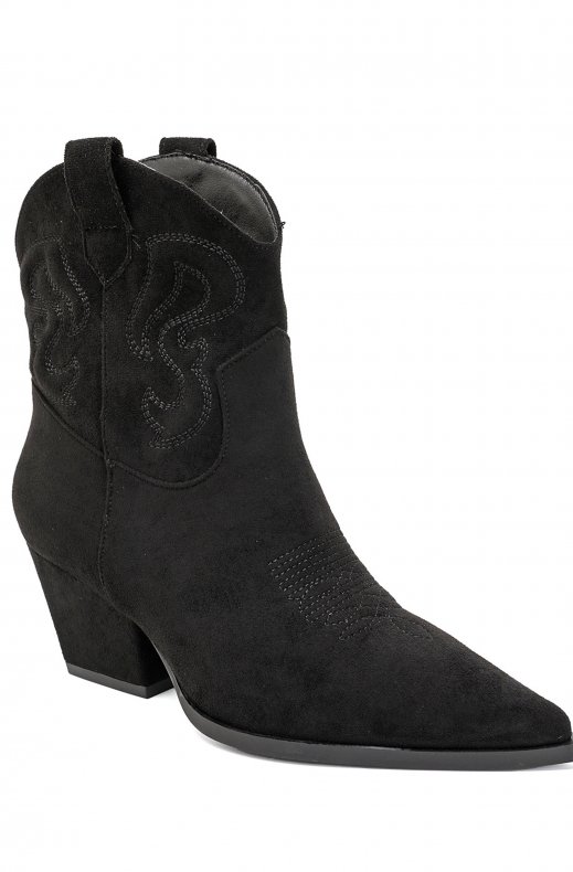 Mixed Brands - Cowboy Boot Short 2906A - Black